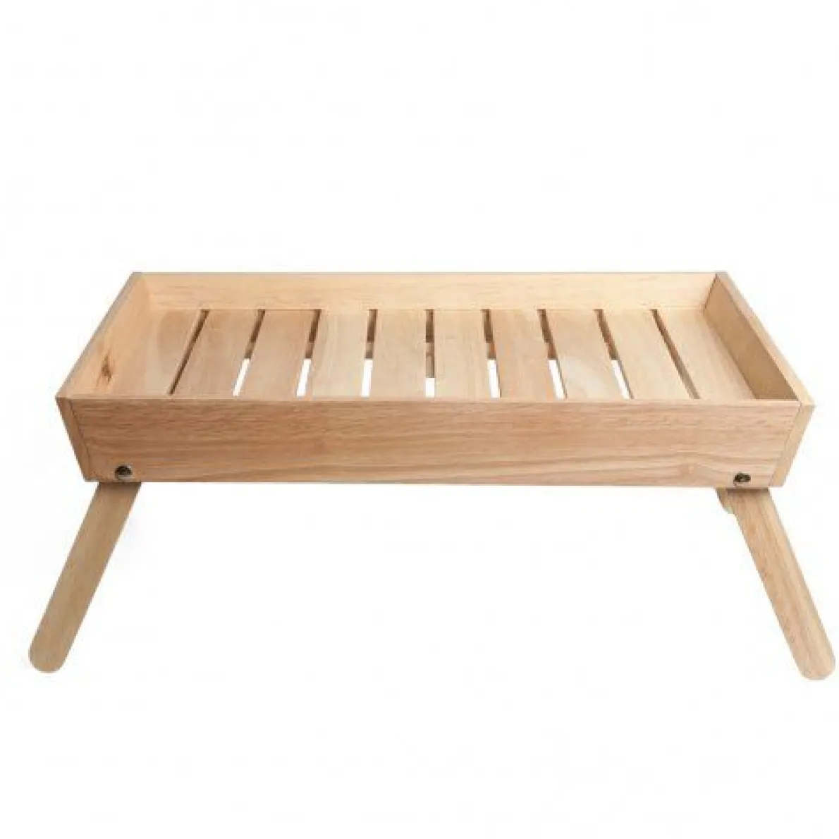 Bedtafeltje, rubberhout