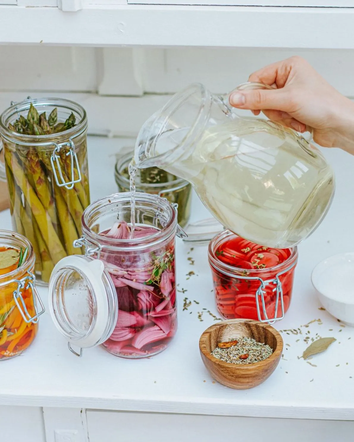 Beugelpot, glas, 0.5 l