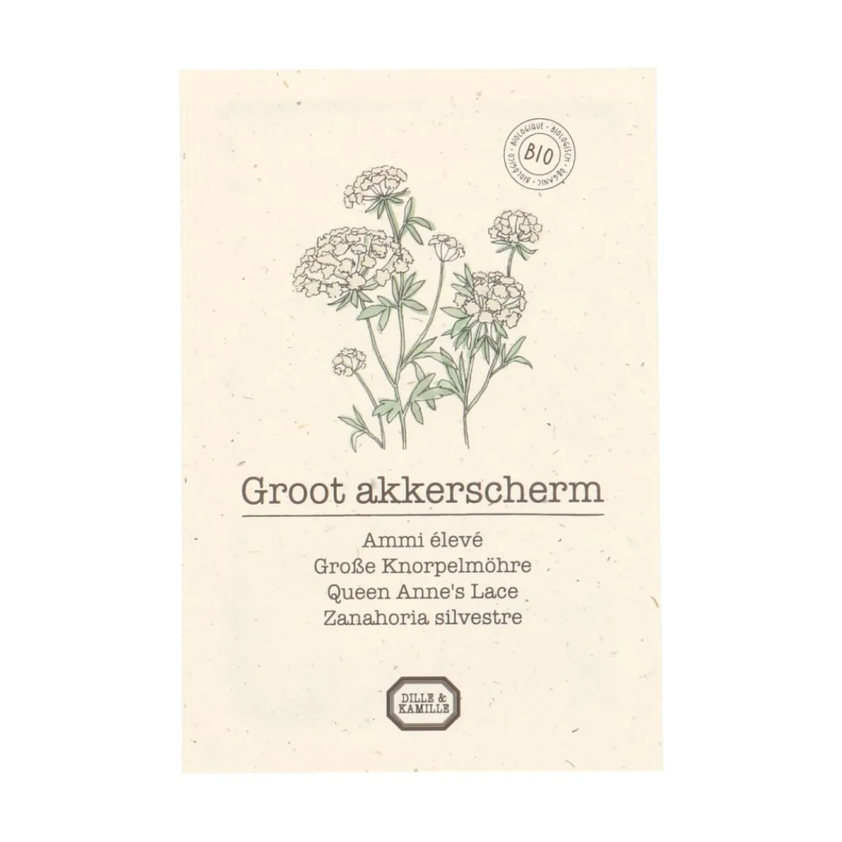 Bloemenzaden, biologisch, groot akkerscherm, 0.08 g, 0.08 g