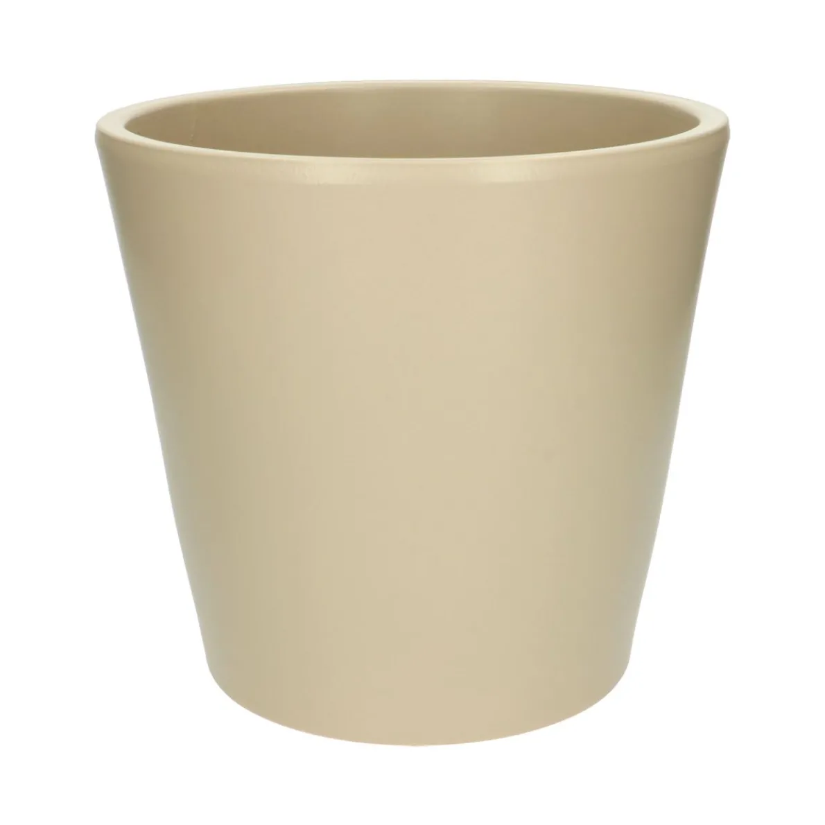 Bloempot, kiezelgrijs, Ø20 cm, aardewerk