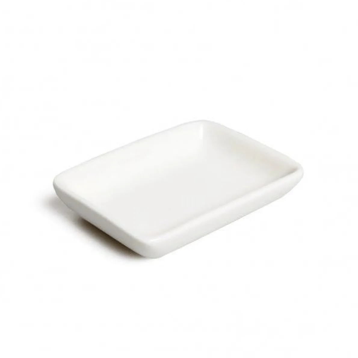 Bordje, porselein, 8 x 5,5 cm