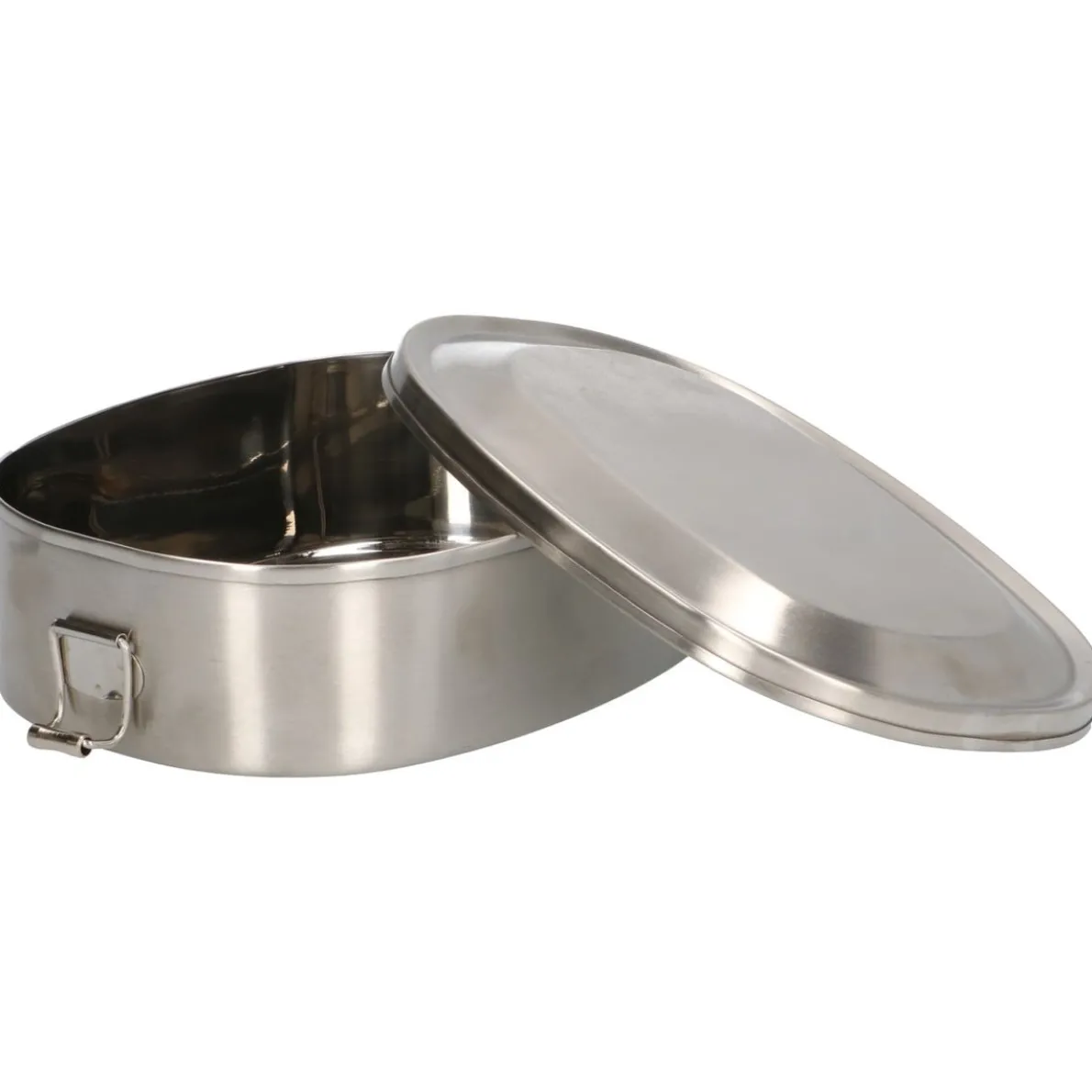 Boterhamdoos, RVS, 18.5 x 14.5 cm