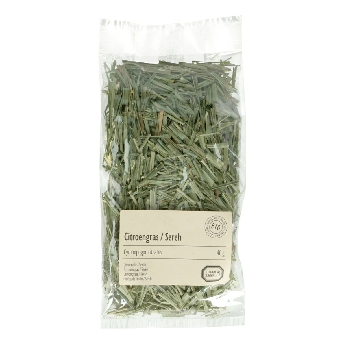 Citroengras, biologisch, 40, g