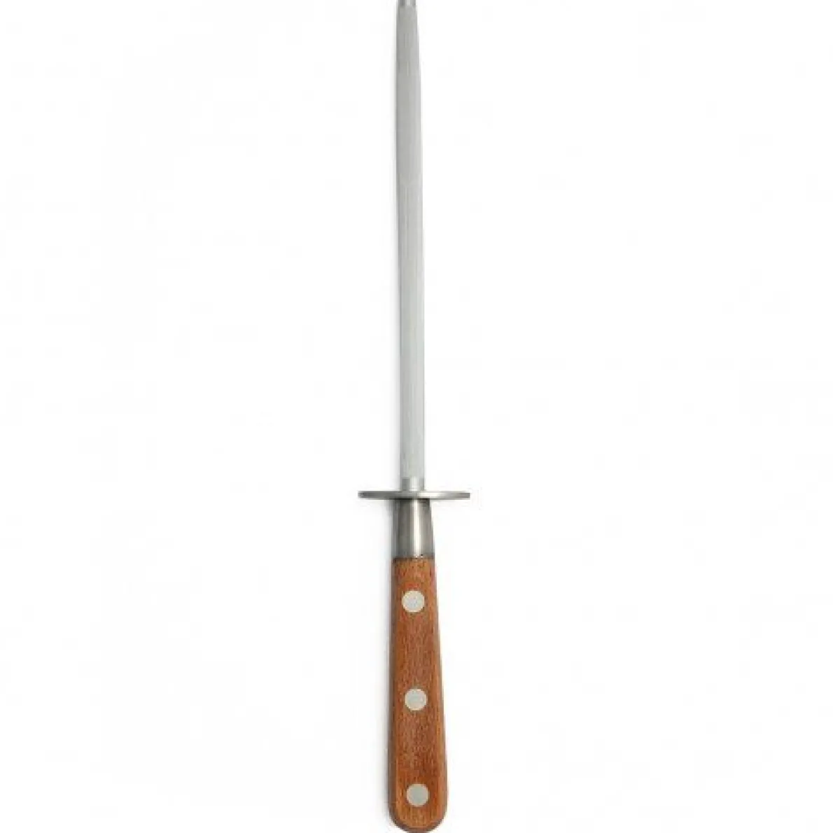 D&K aanzetstaal, beukenhout handvat, 33 cm