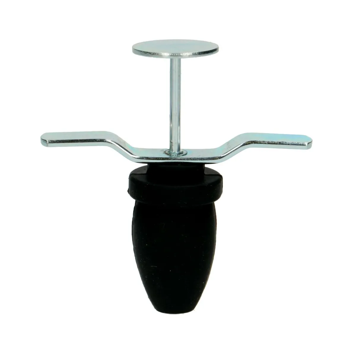 Flessenstopper, siliconen en metaal