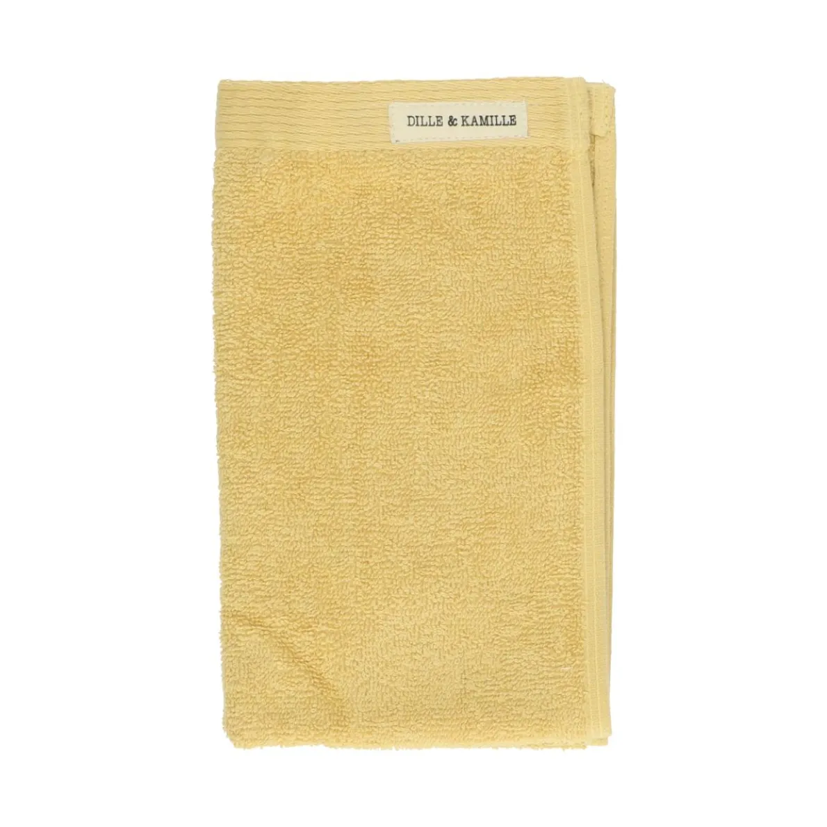 Gastendoek, Recycled katoen, Korengeel, 30 x 50 cm