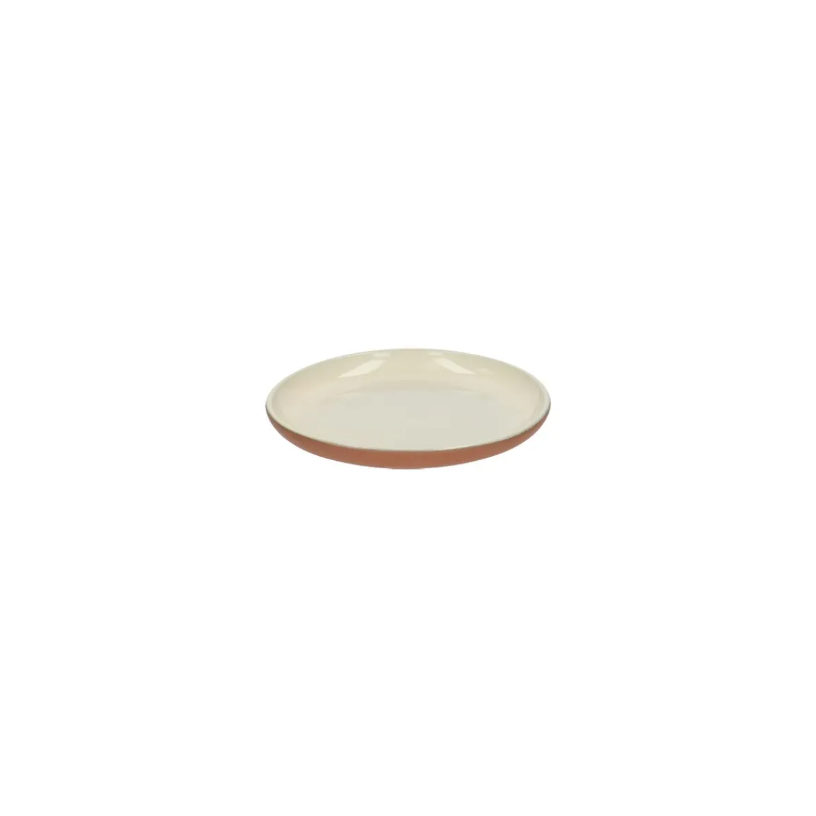 Gebaksbord kiezel, terracotta, ø 14 cm