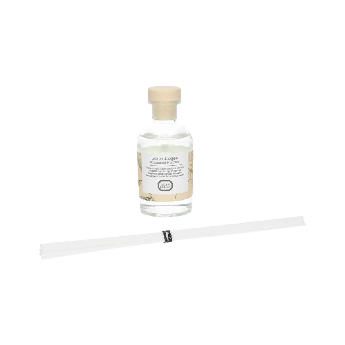 Geurstokjes, sinaasappel en bamboe, 100 ml