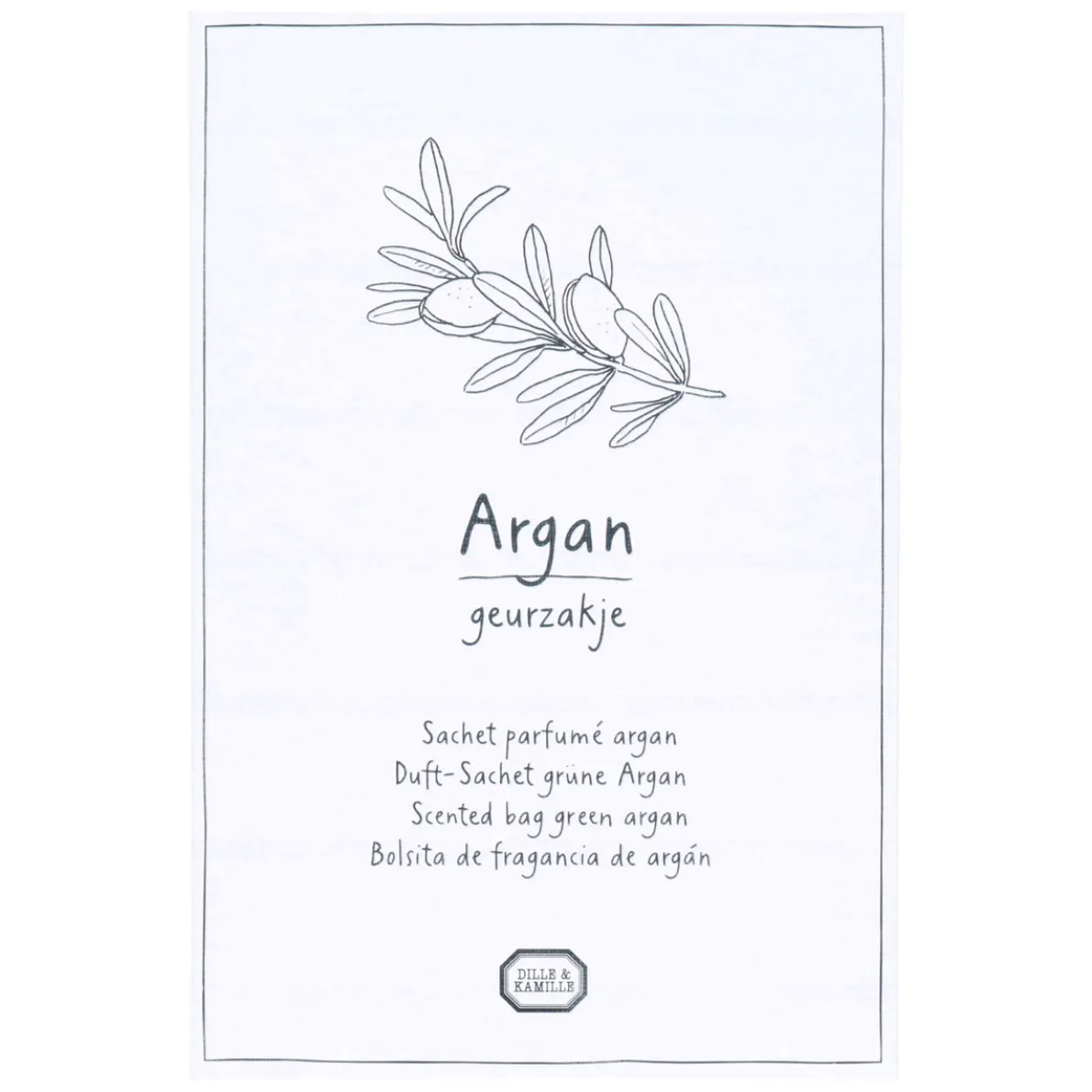 Geurzakje, argan