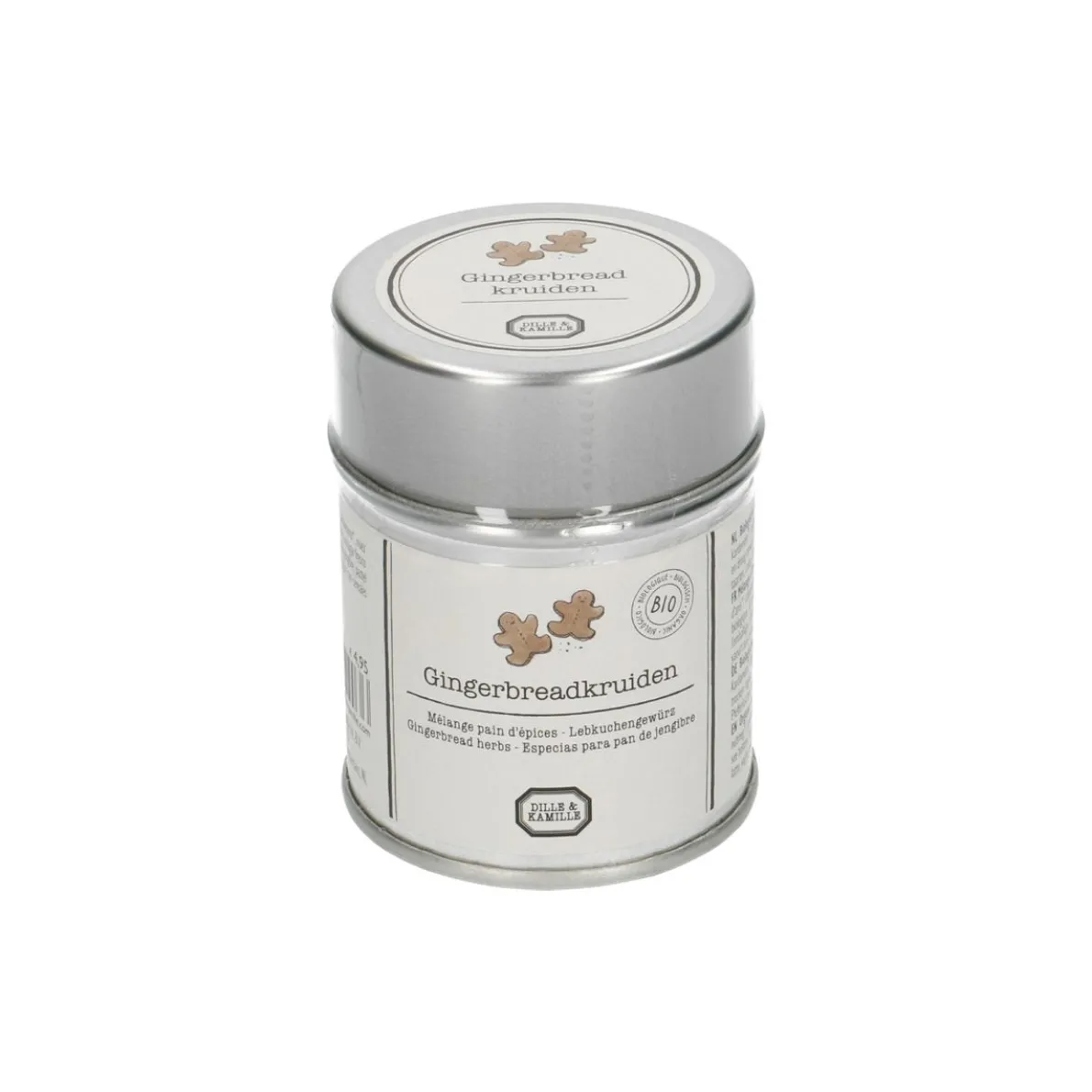 Gingerbreadkruiden, biologisch, blikje, 35 g