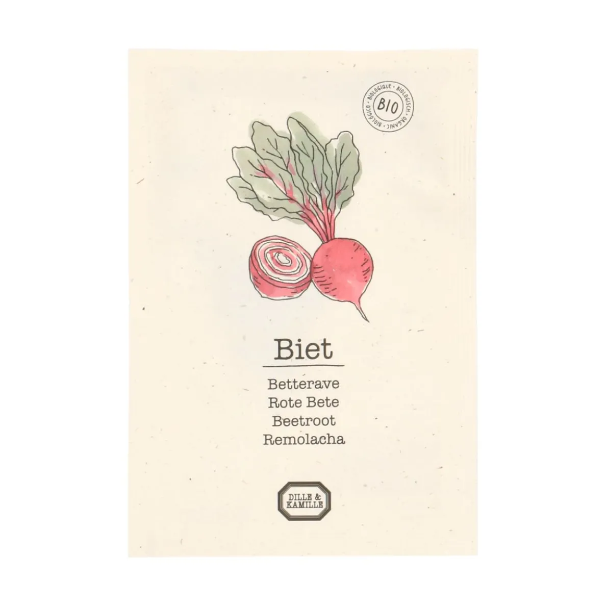 Groentezaden, biologisch, rode bietjes, 1 g