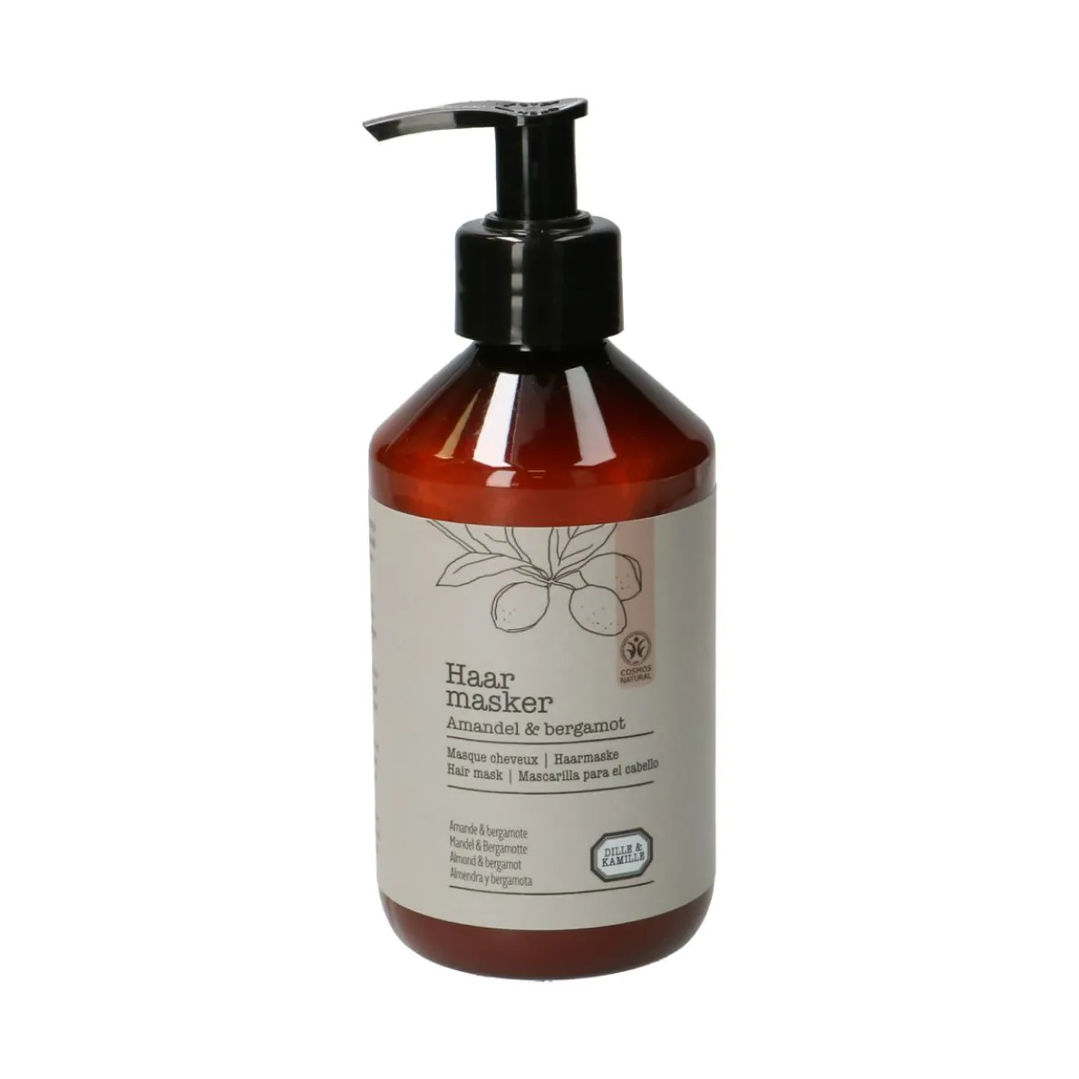 Haarmasker, amandel & bergamot, 300 ml