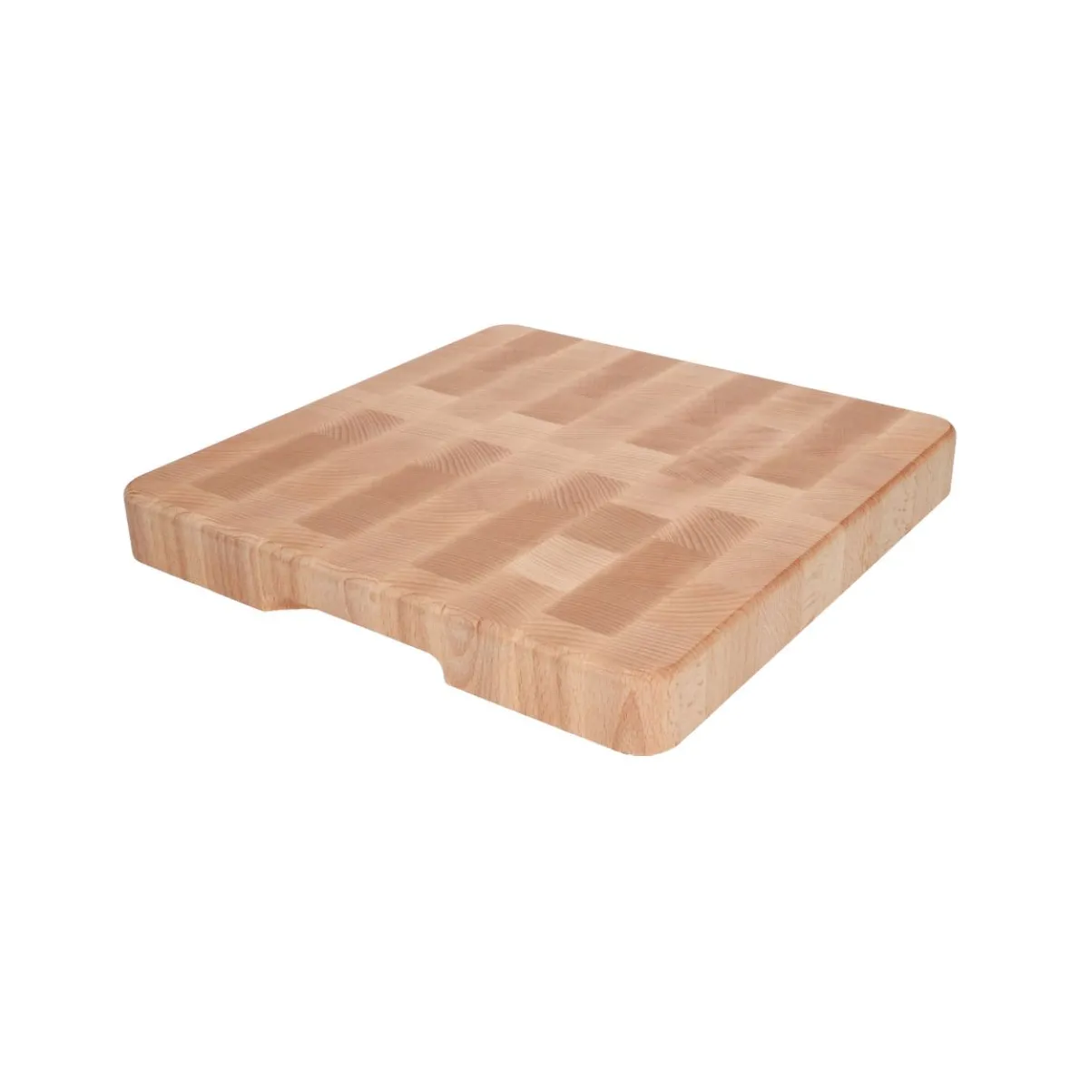 Hakblok, beukenhout, 35 x 35 x 4 cm