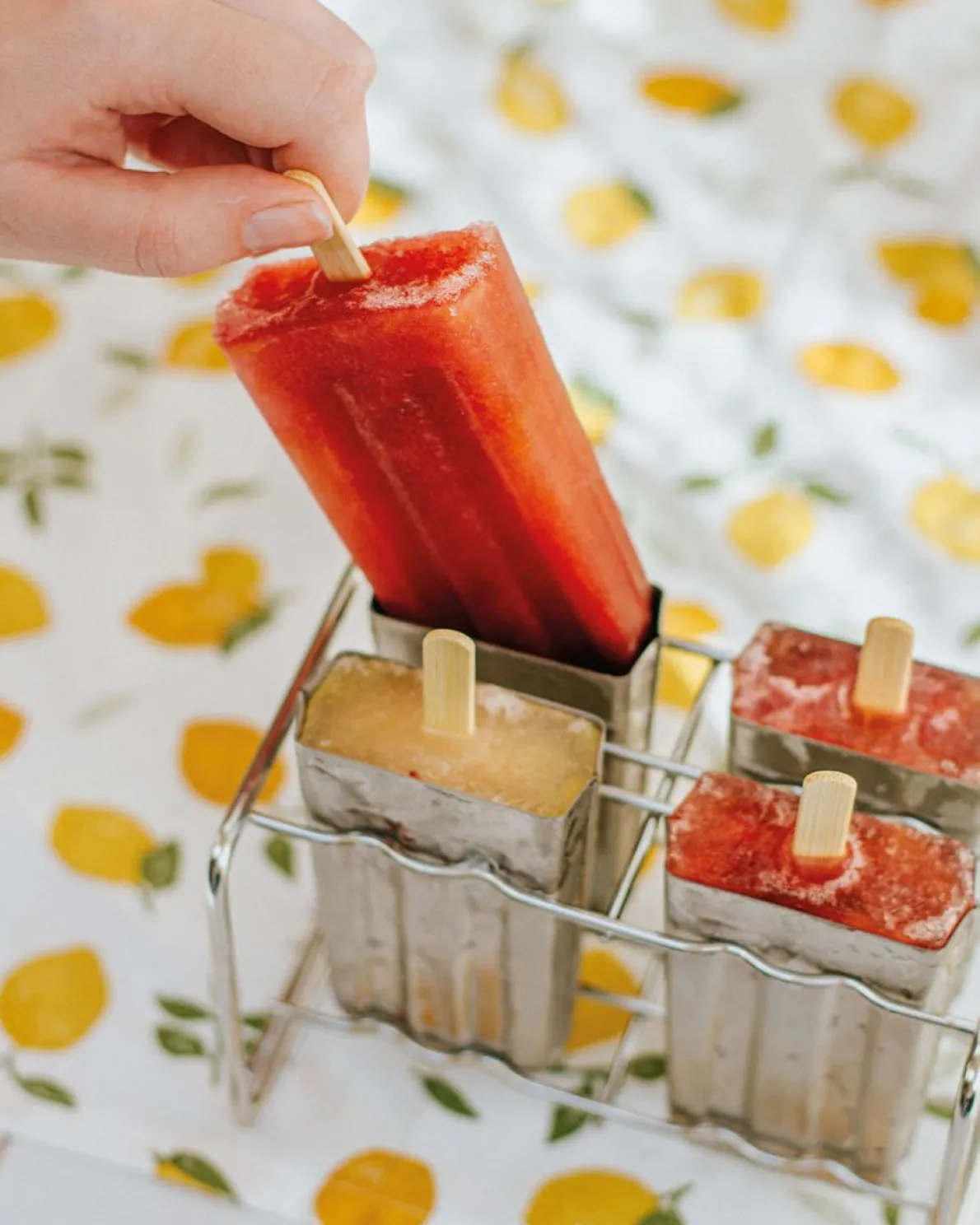 IJslolly-vormpjes, rvs