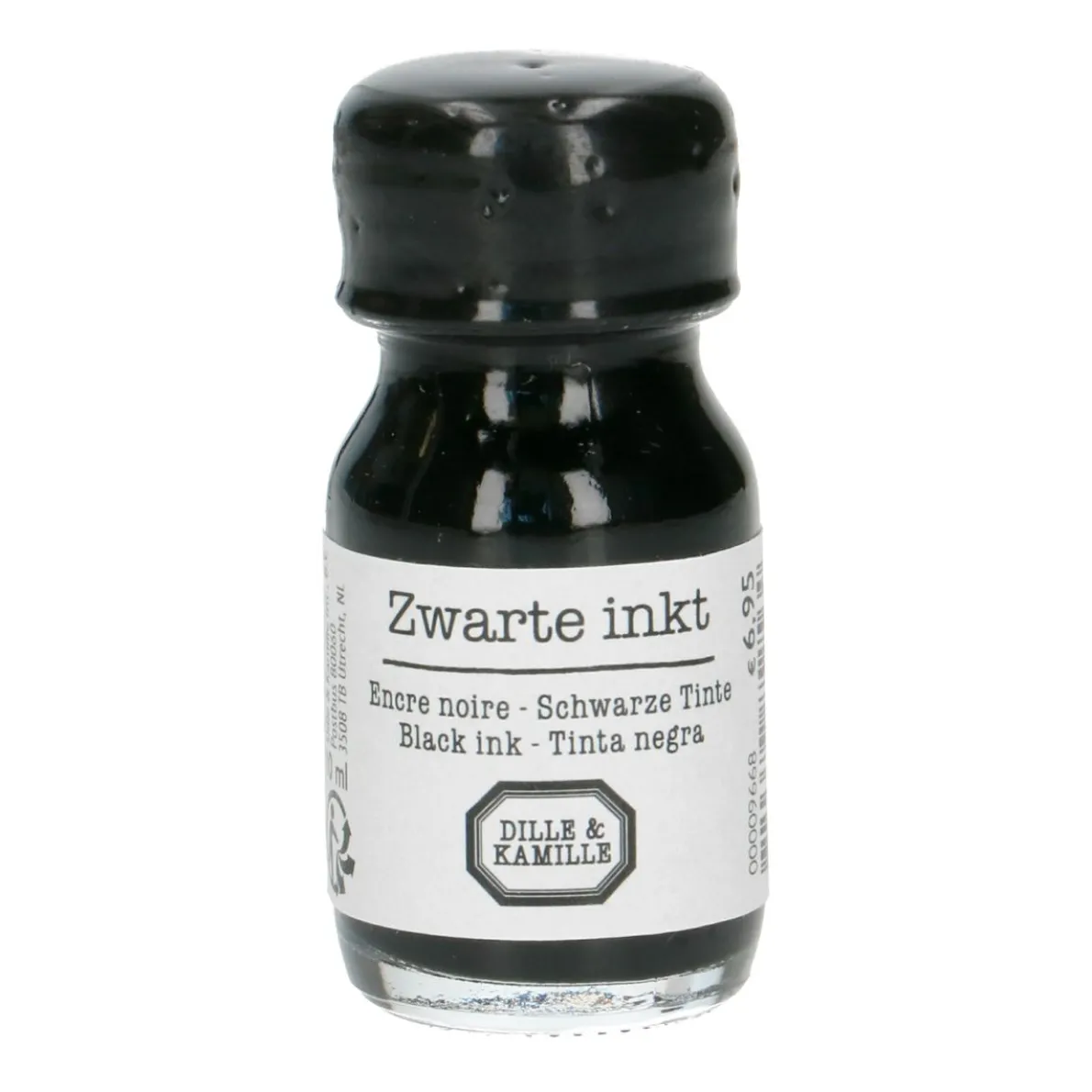Inkt, zwart, 10 ml