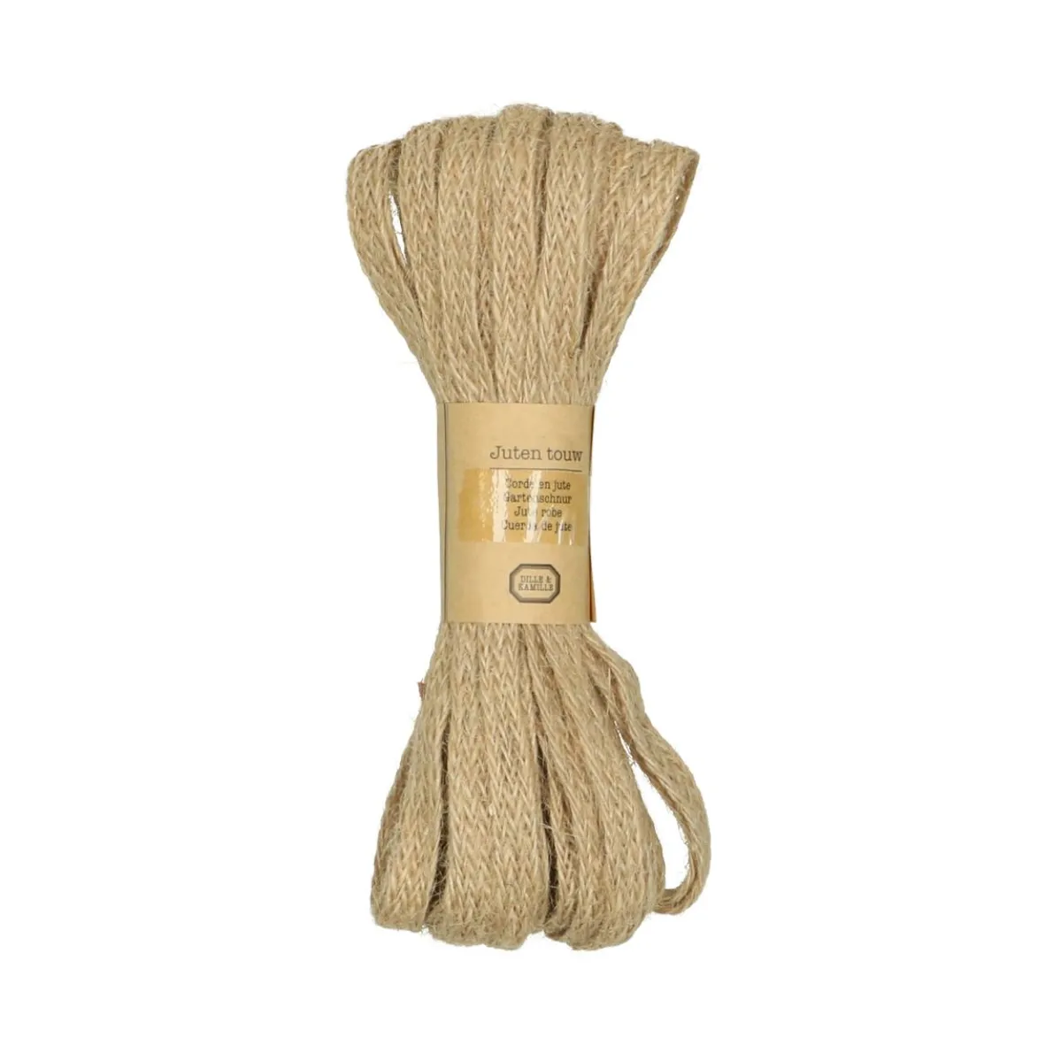 Jute touw, bruin