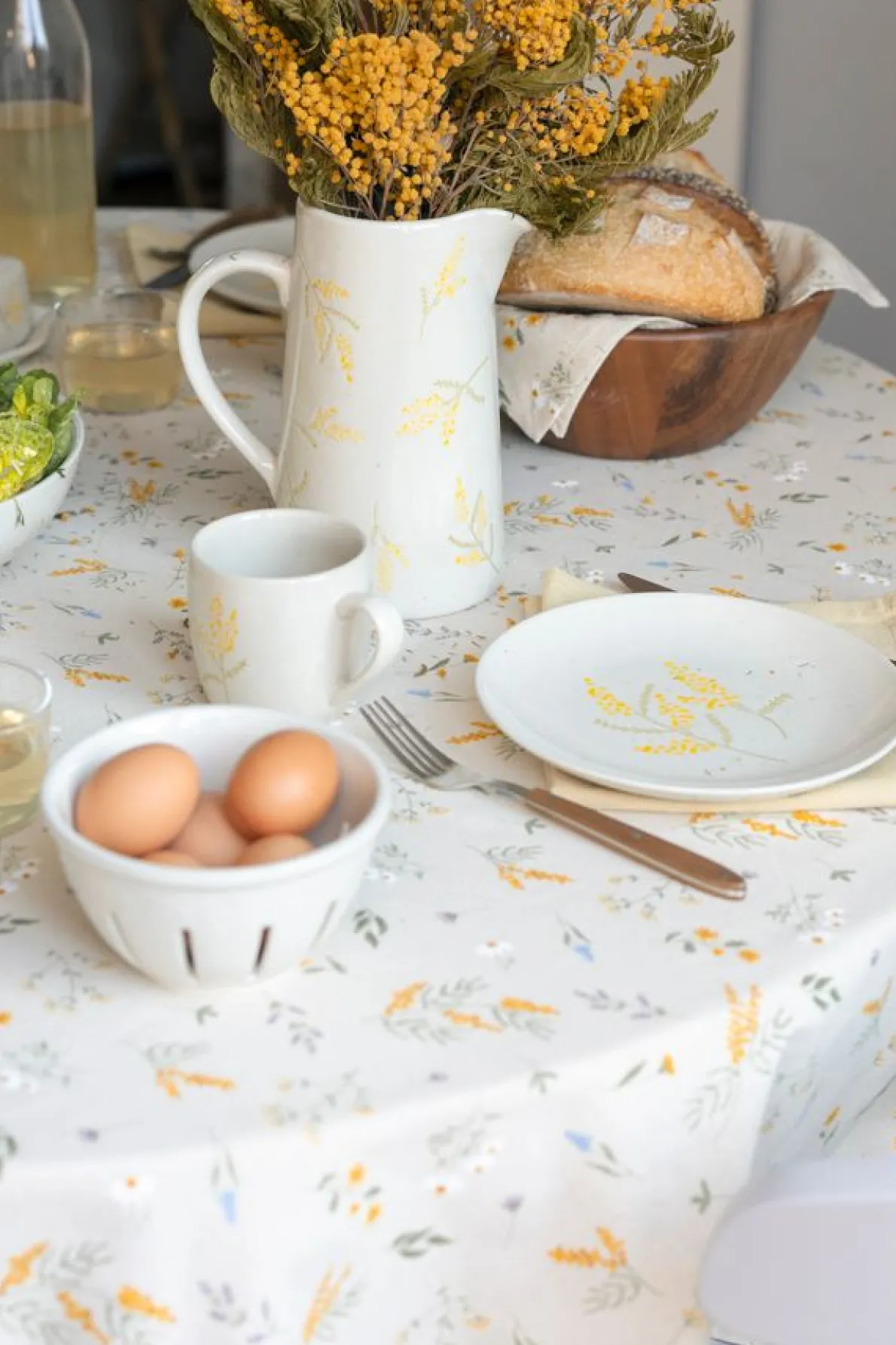 Kan, steengoed, mimosa, 1,75 liter