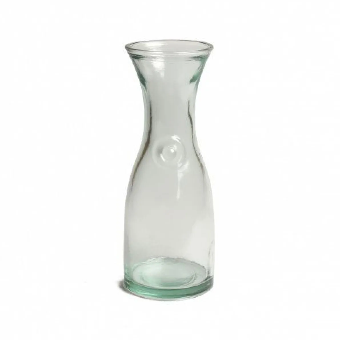 Karaf, groen gerecycled glas, 0,8 liter