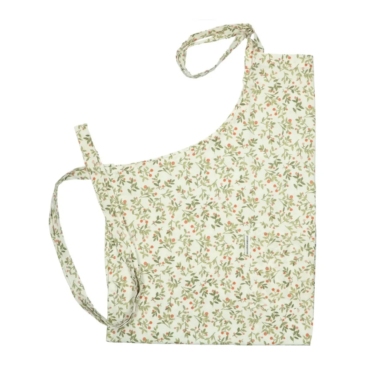 Keukenschort, bio-katoen, oranje bessen