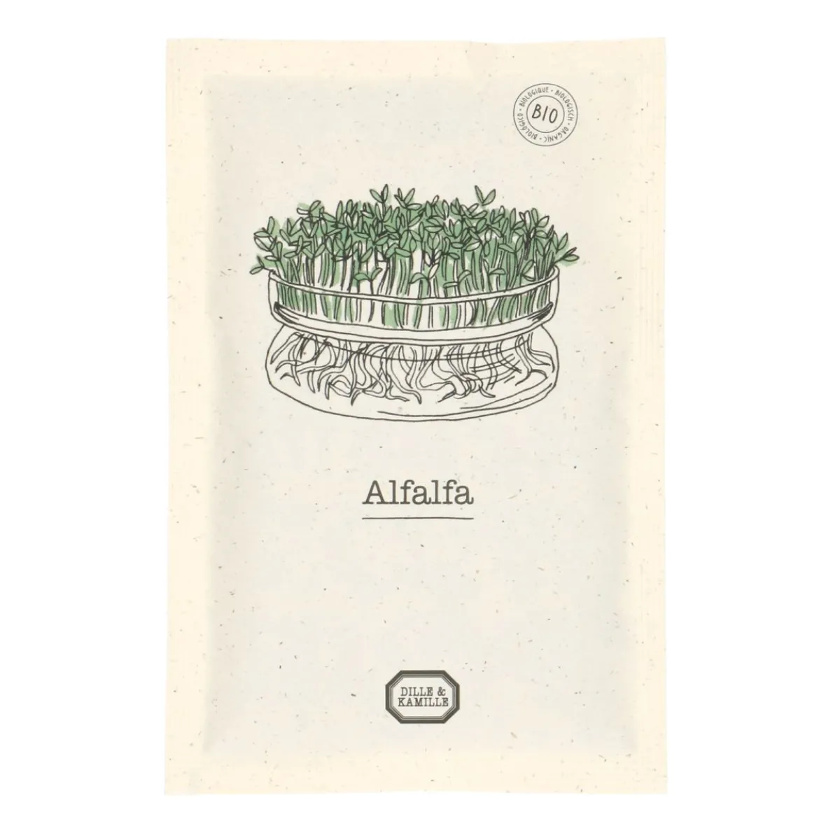 Kiemgroente, biologisch, alfalfa, 50 g