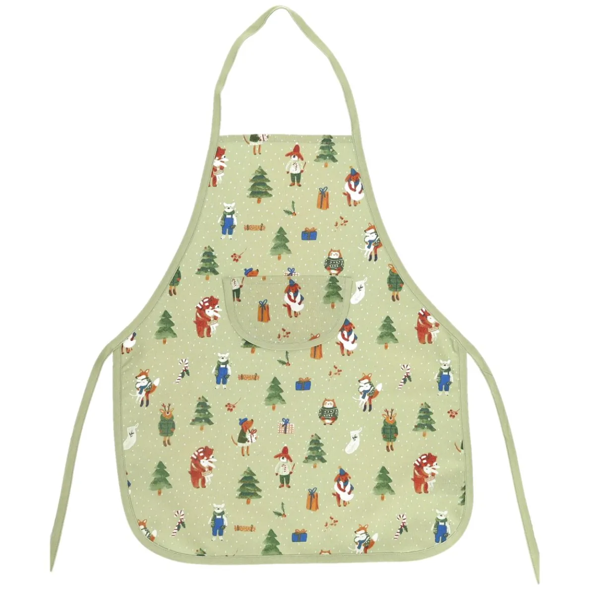 Kinderschort, GOTS bio-katoen, winterbos