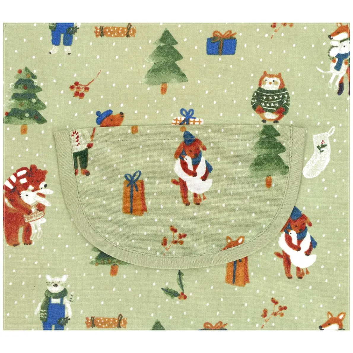 Kinderschort, GOTS bio-katoen, winterbos