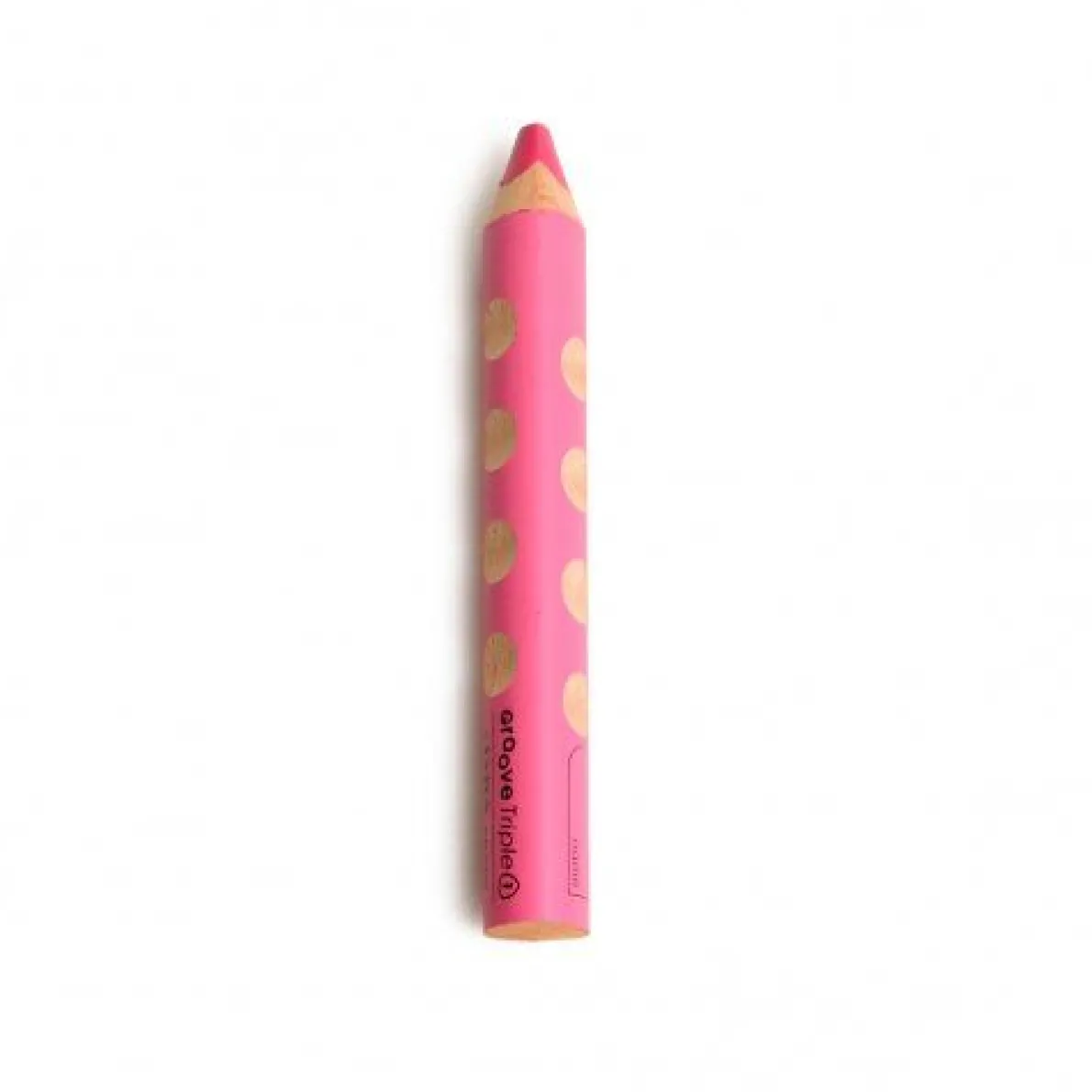 Kleurpotlood 3 in 1, ergonomische grip, roze