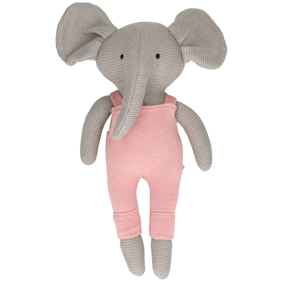 Knuffel olifant, GOTS katoen, gebreid