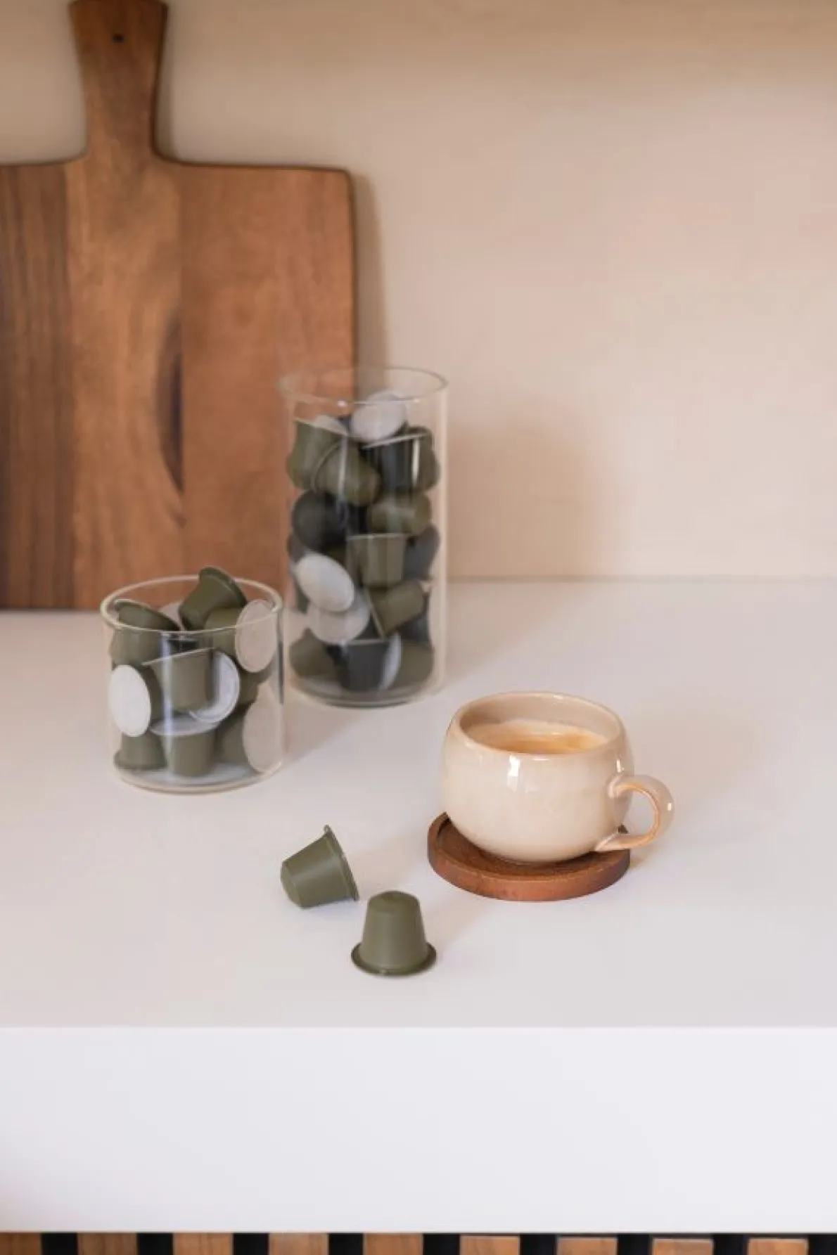 Koffiecapsules espresso, biologisch afbreekbaar, Dorico Brazil, 10 stuks