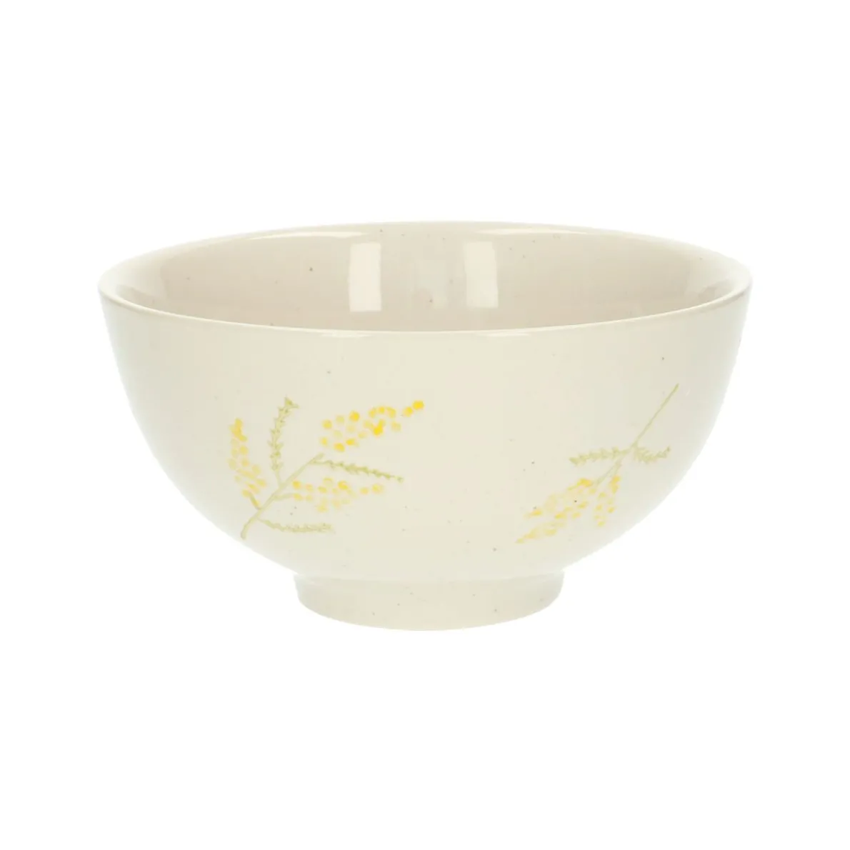 Kom, steengoed, mimosa, Ø 15,5 x 8 cm