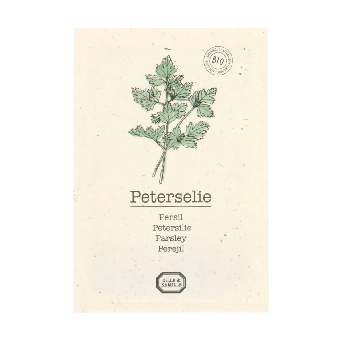 Kruidenzaden, biologisch, peterselie, 0.5 g