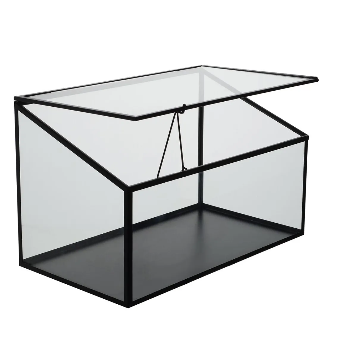 Kweekkas, glas en zink