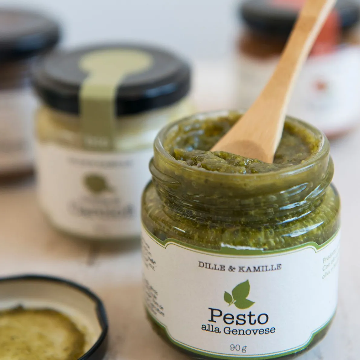 Lepeltje, kersenhout, 8 cm