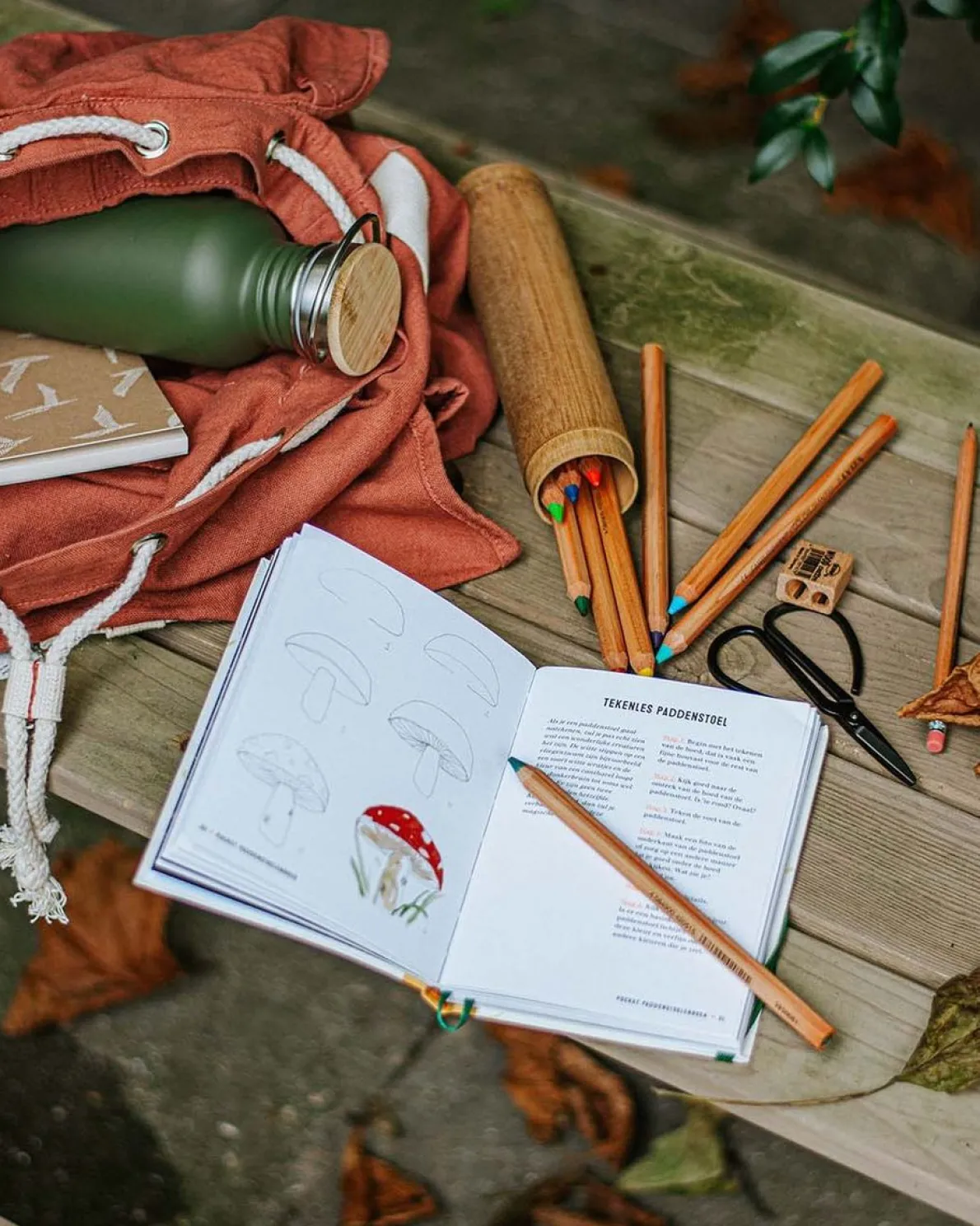 Markeerpotlood, felgroen