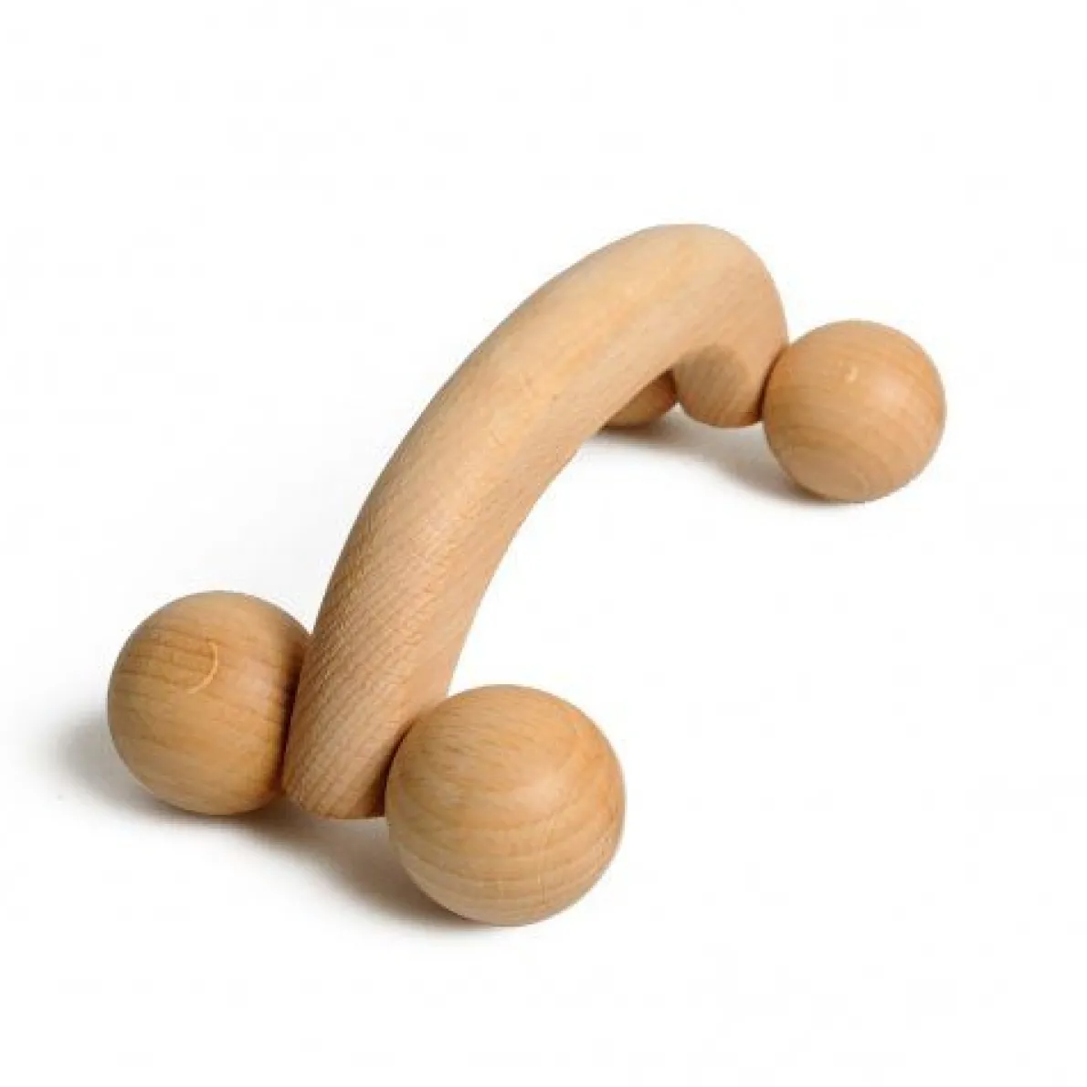 Massageroller, klein, beukenhout
