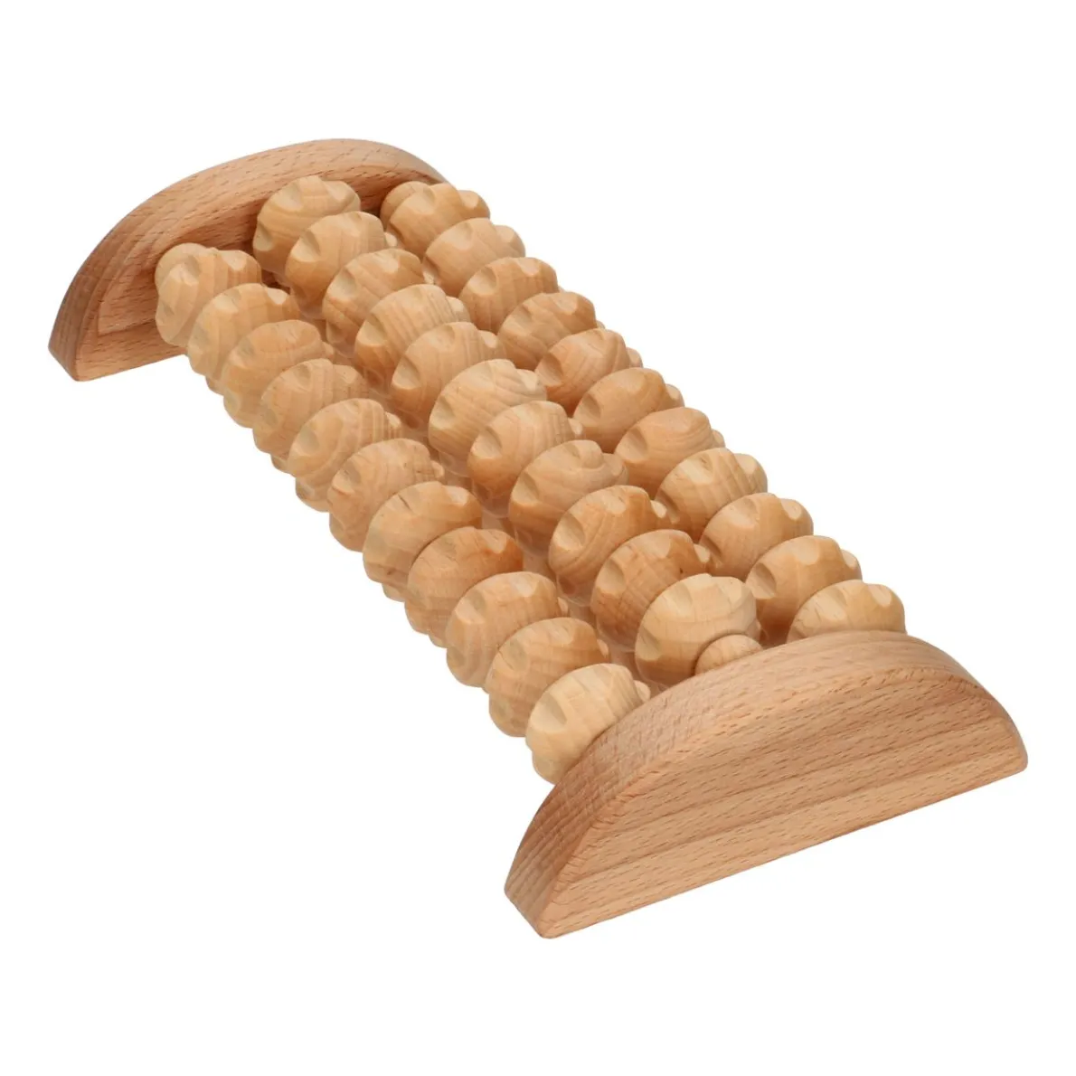 Massageroller, voeten, beukenhout