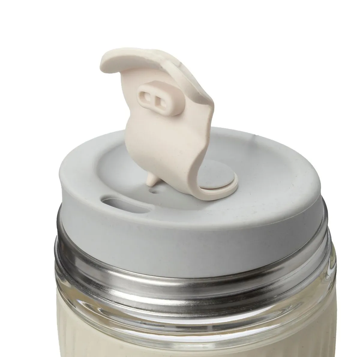 Meeneembeker, hittebestendig glas, 550 ml