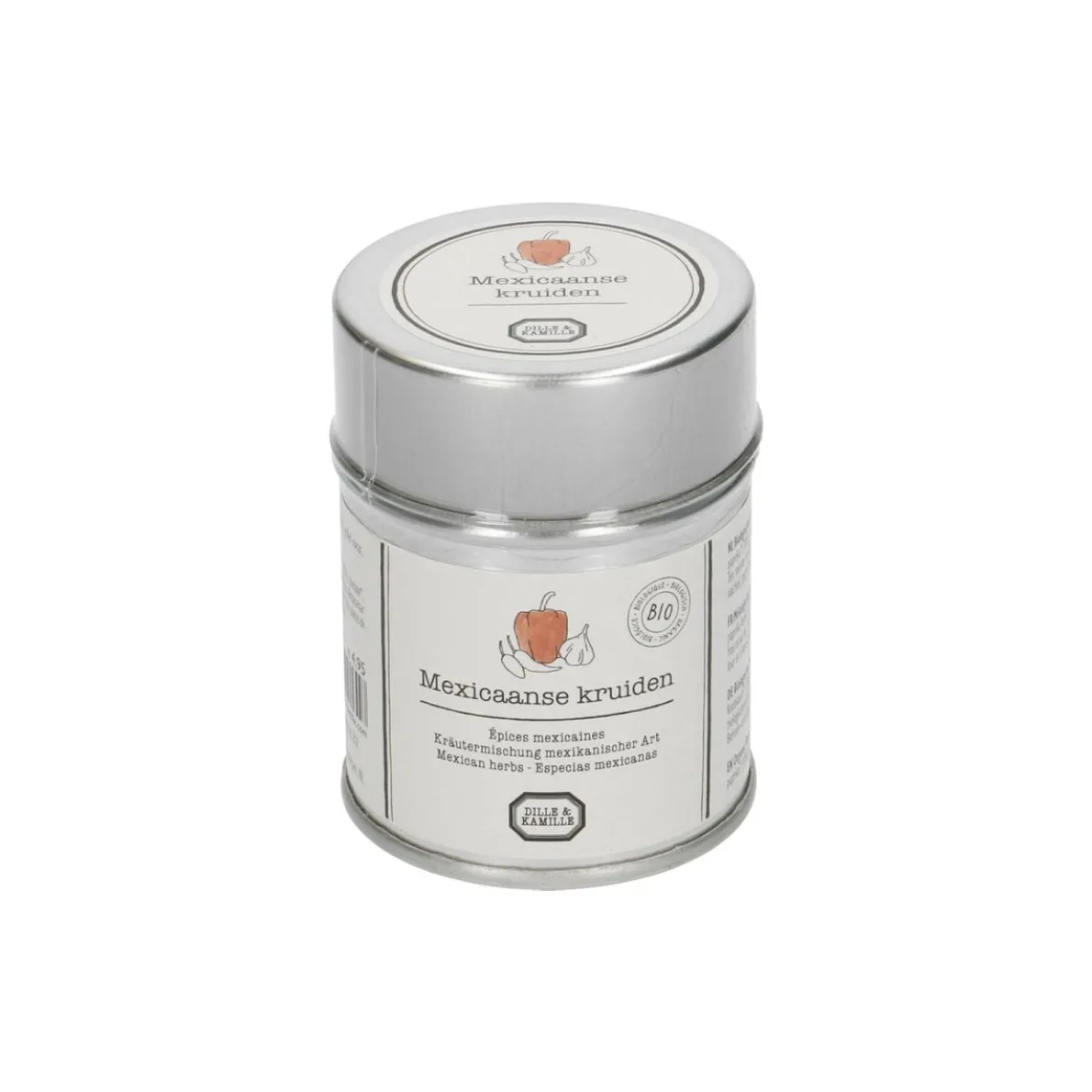 Mexicaanse kruiden, biologisch, blikje, 50 g