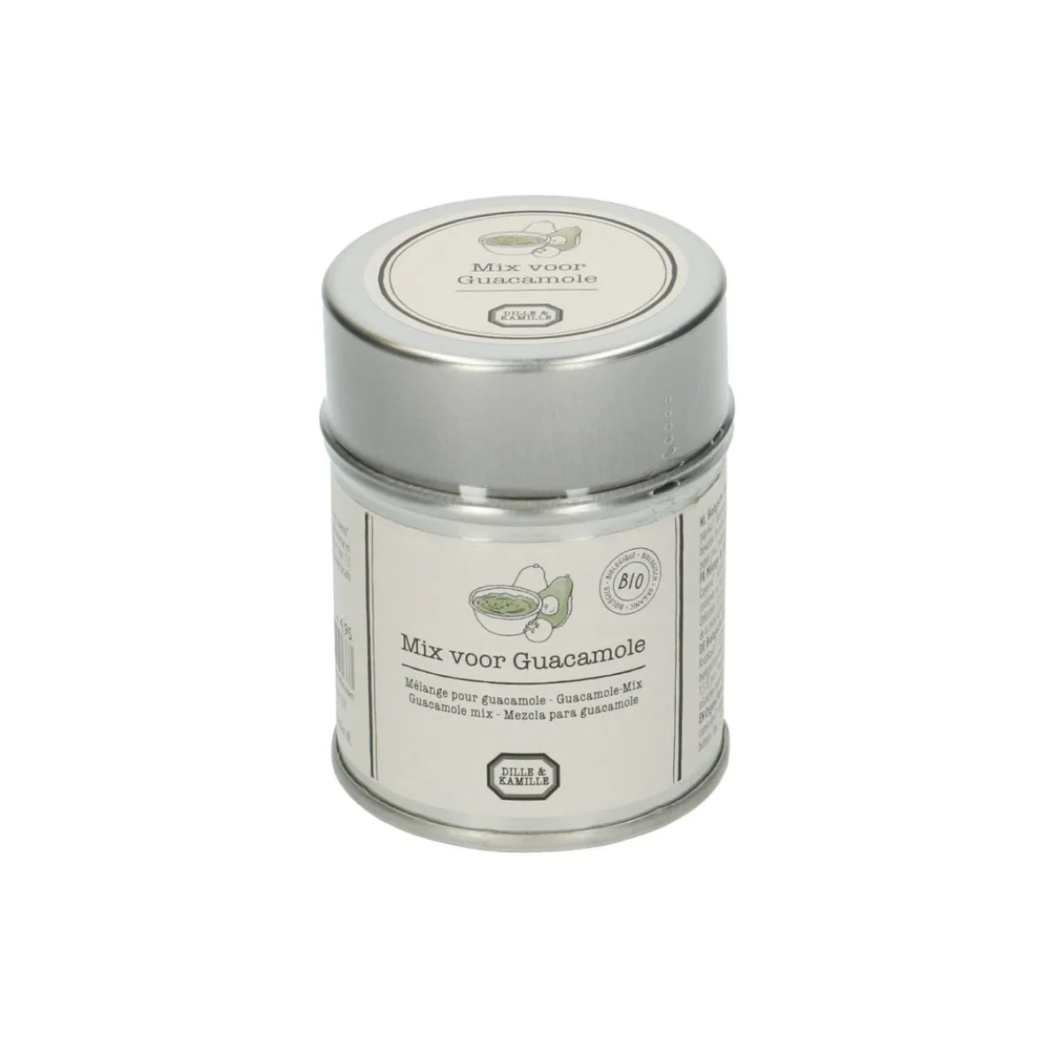 Mix voor guacamole, biologisch, blikje, 55 g