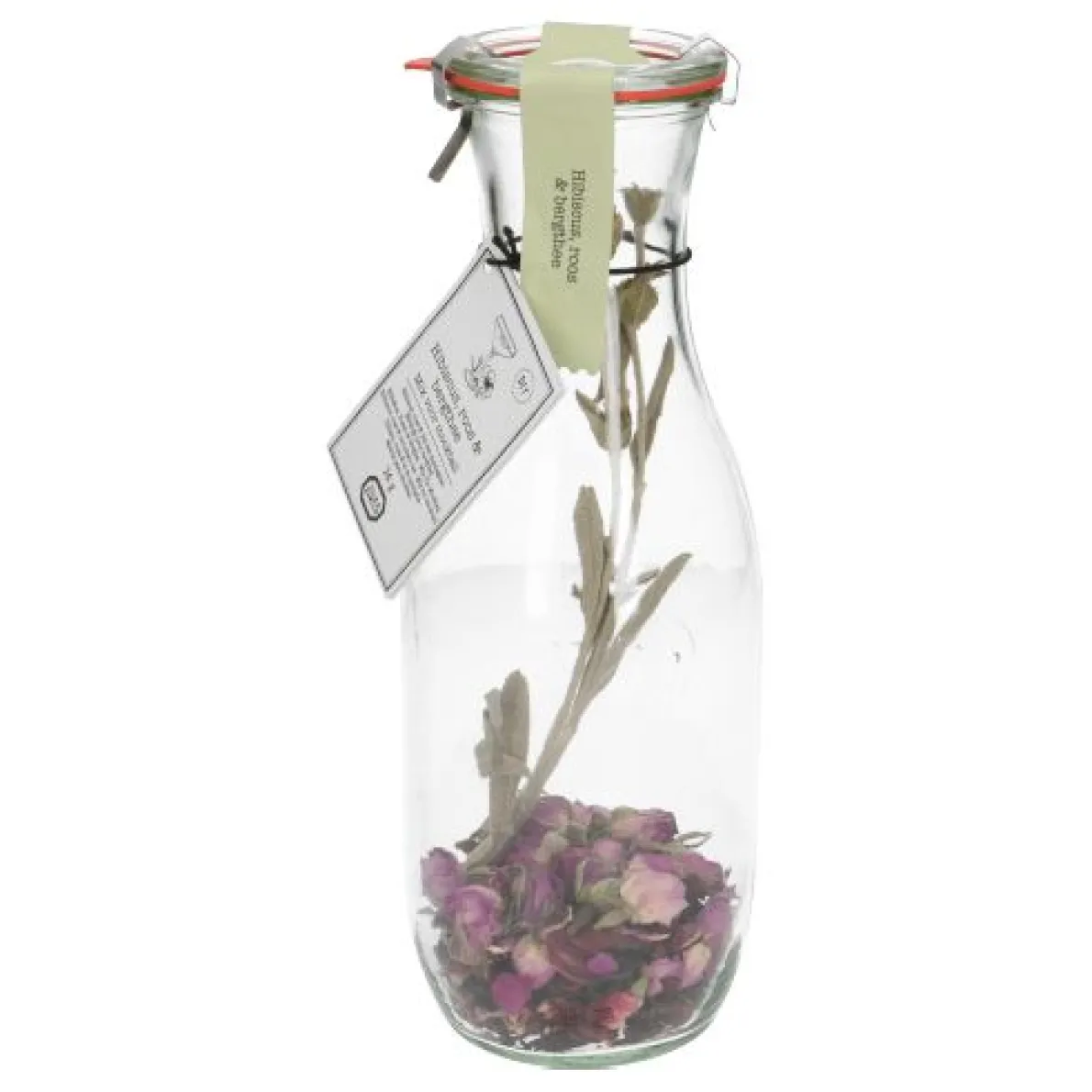 Mix voor mocktail hibiscus/roos/bergthee 26 gram