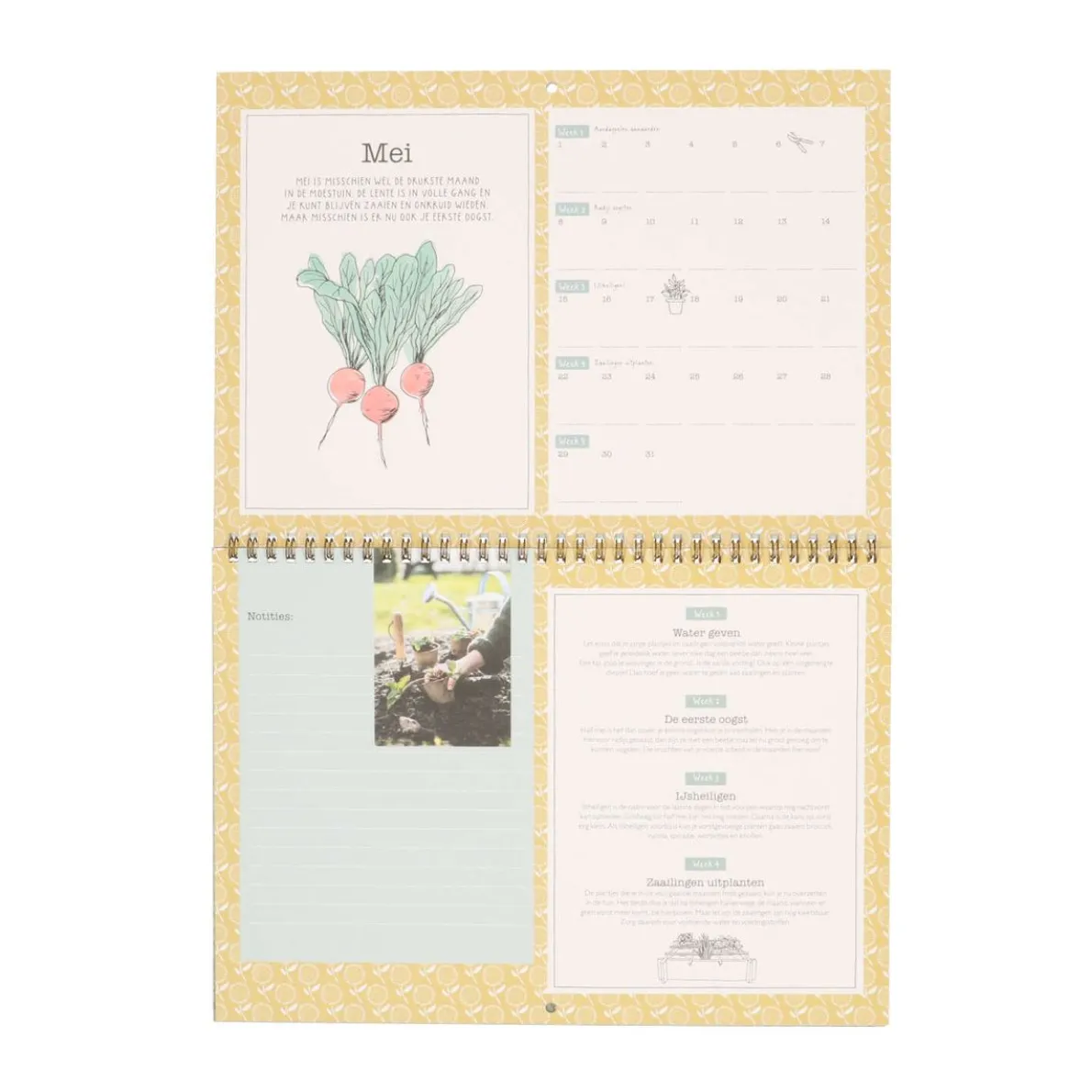 Moestuinkalender, Dille & Kamille