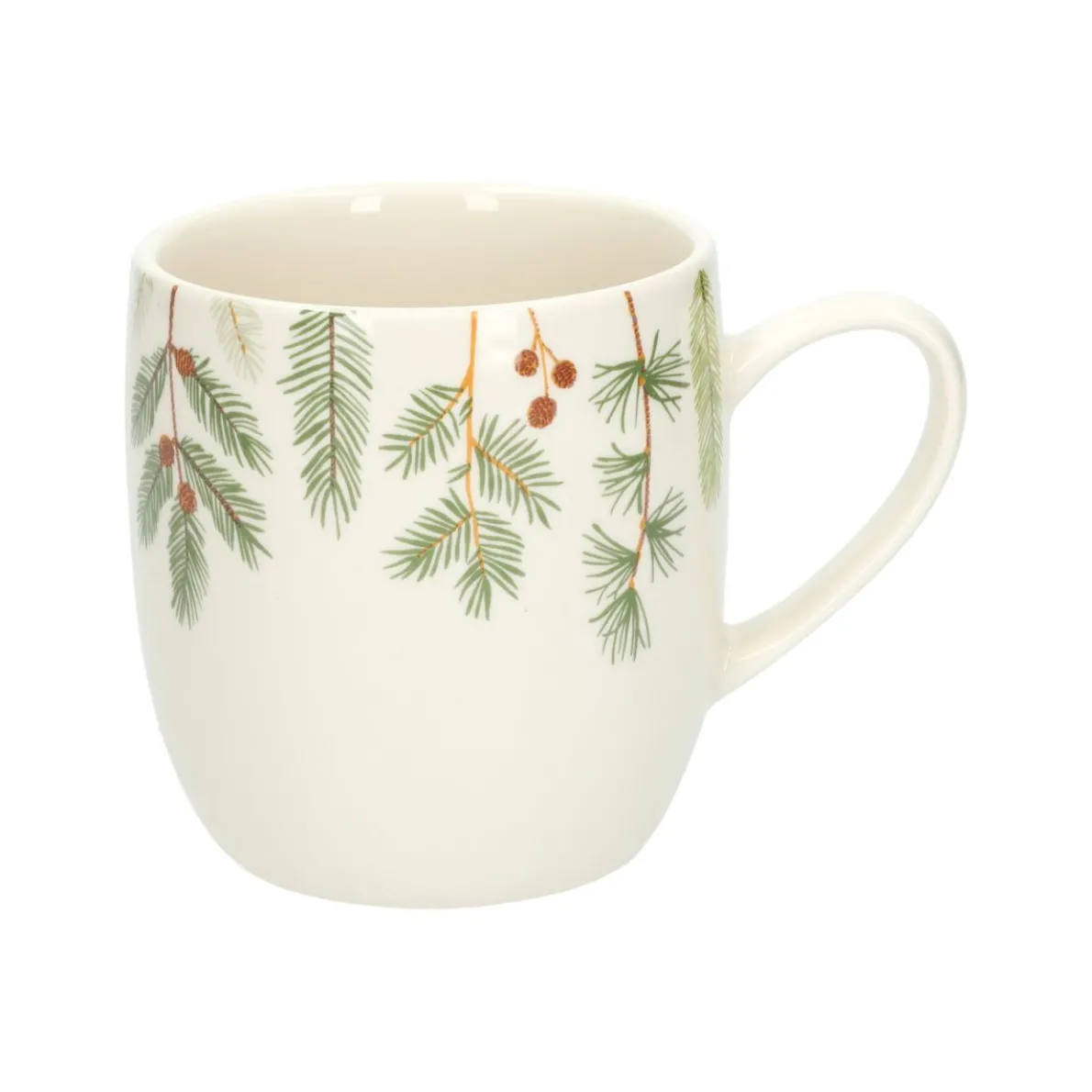 Mok, steengoed, takjes, Ø8,5 cm