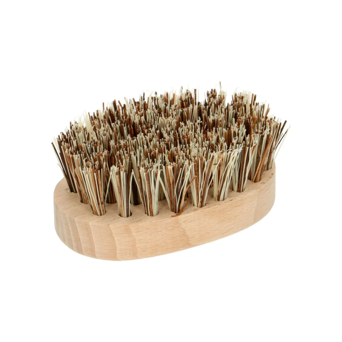 Mosselborstel, beukenhout en tampico en bassine vezels