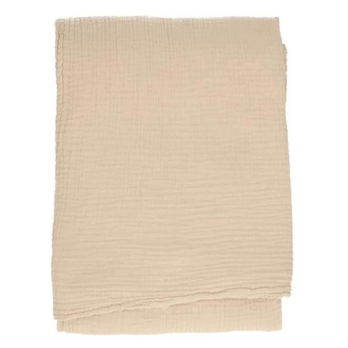 Mousseline doek, biologisch, naturel 127 x 178 cm