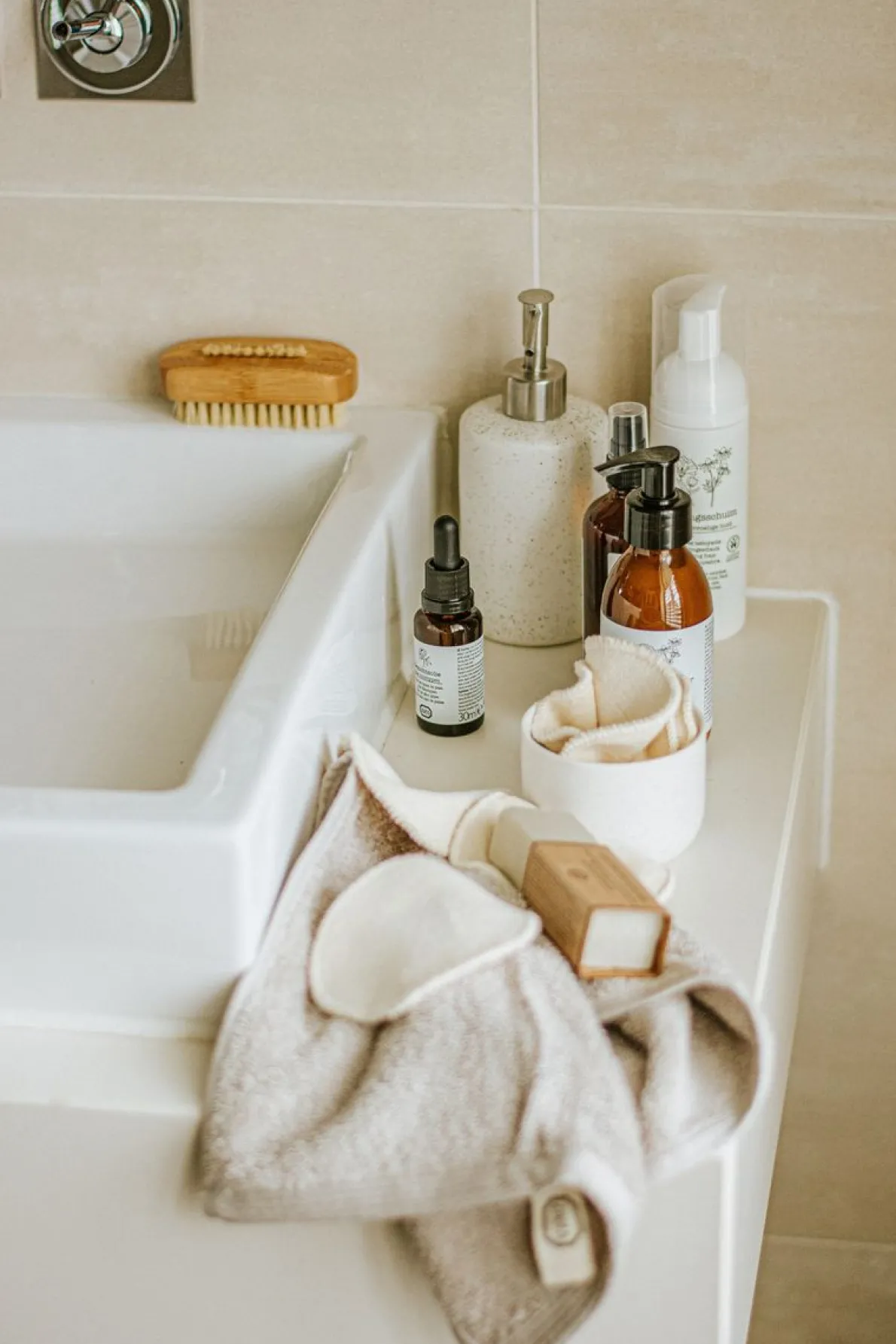 Nagelborstel, bamboe en sisal