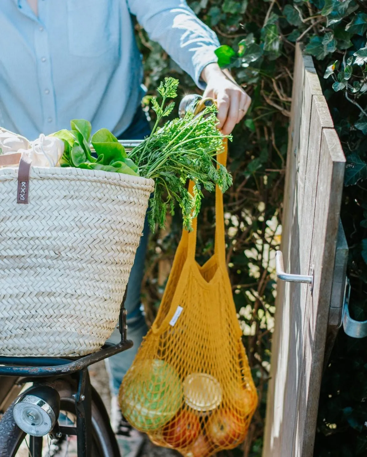 Nettasje, katoen, zeeblauw, 35 x 35 cm