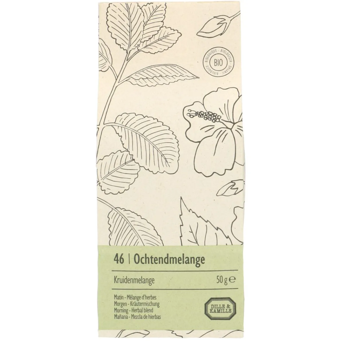 Ochtendmelange, Kruidenmelange, biologisch, 50 g