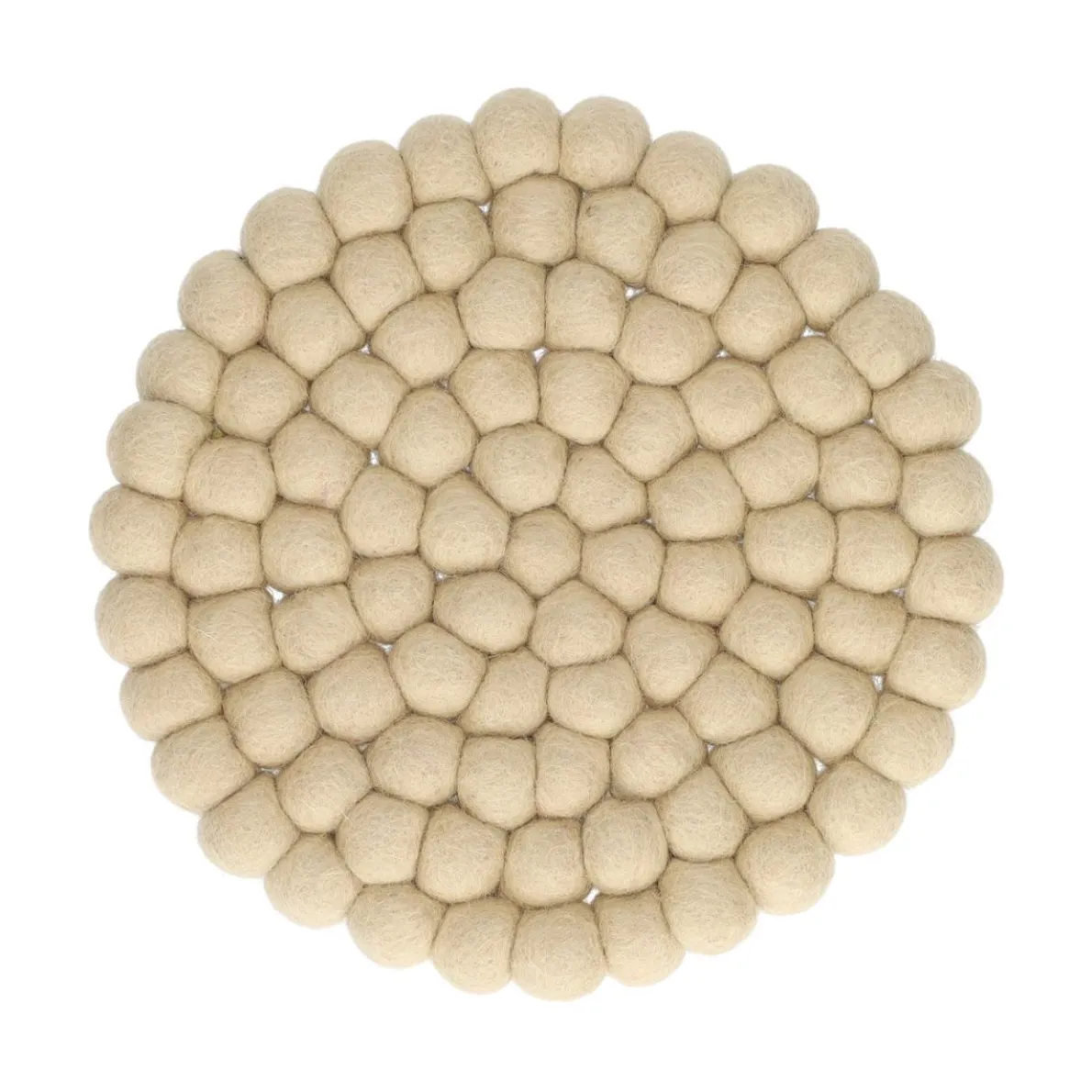 Onderzetter, vilt, kiezel, Ø 21 cm