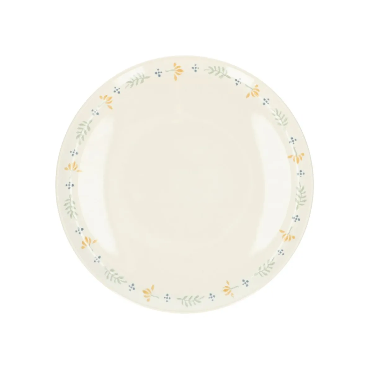 Ontbijtbord, steengoed, strooitakje, Ø23 cm