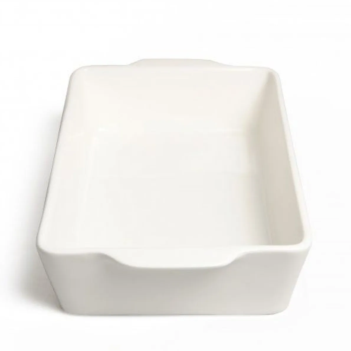 Ovenschaal wit, porselein, 33 cm